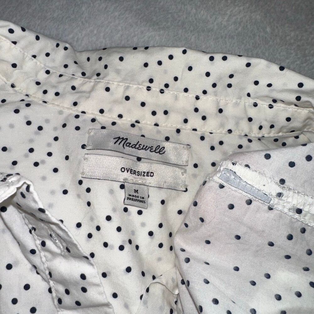 Madewell Women’s Medium Button Down Collared Blou… - image 6